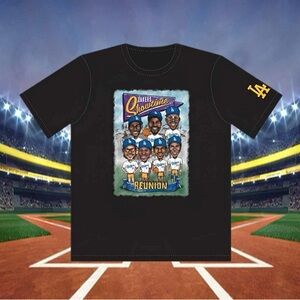 Lakers Showtime Reunion T-shirts LA Dodgers, sz M